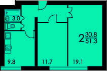 Планировка - 2 фото - Умные Окна